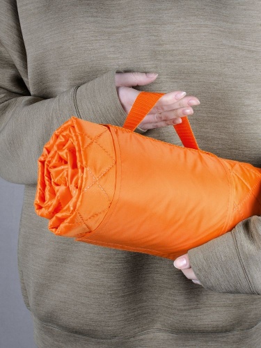 Плед для пикника Comfy, оранжевый фото 6