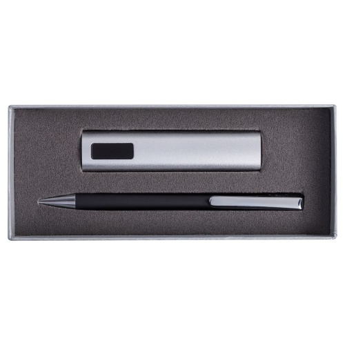 Набор Snooper: аккумулятор и ручка , серебристый фото 2