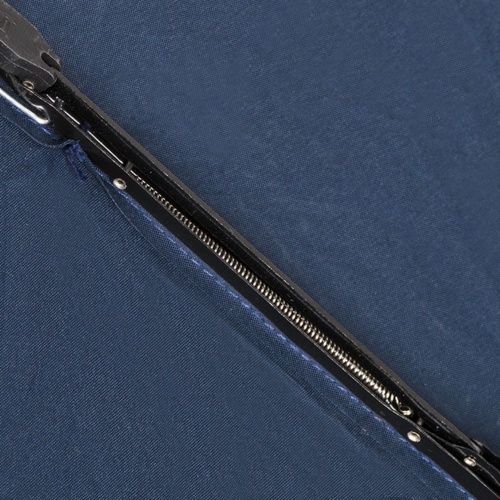 Зонт складной Fiber, темно-синий фото 6