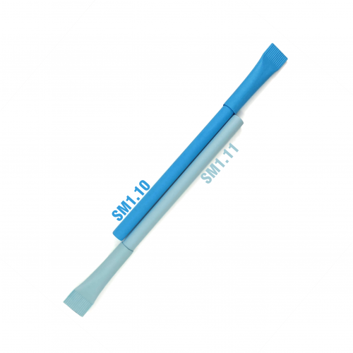 Бумажная ручка, голубая фото 3