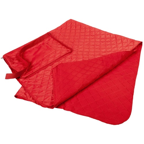 Плед для пикника Soft & Dry, темно-красный фото 2