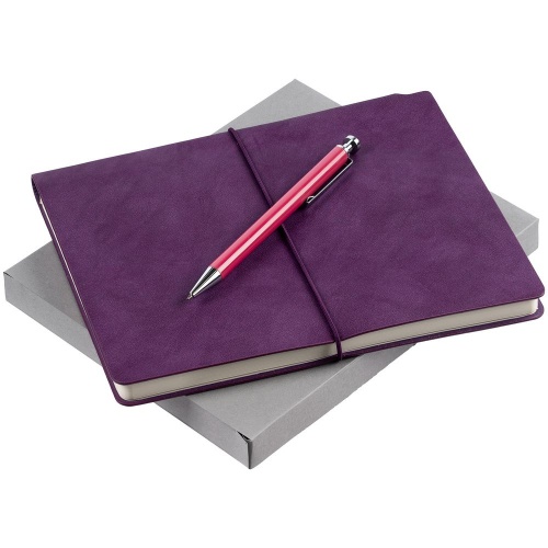 Набор Business Diary, фиолетовый фото 2