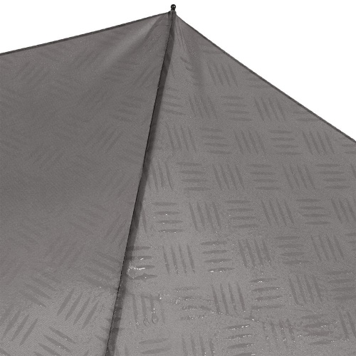 Зонт складной Hard Work с проявляющимся рисунком, серый фото 6