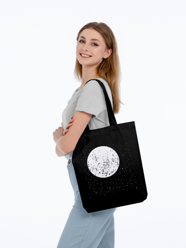 Холщовая сумка «Что вечно под Луной» со светящимся принтом фото 6