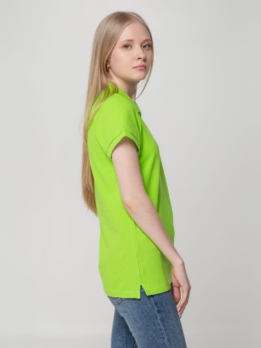 Рубашка поло женская Virma Lady, зеленое яблоко фото 6