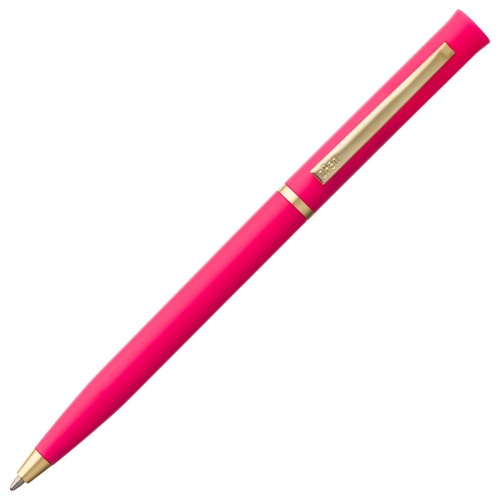 Ручка шариковая Euro Gold, розовая фото 3