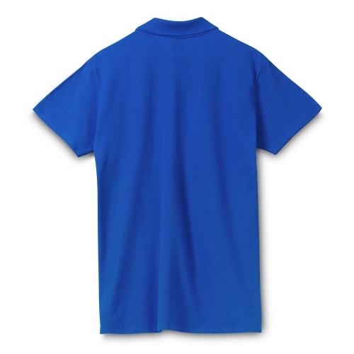 Рубашка поло мужская Spring 210, ярко-синяя (royal) фото 2