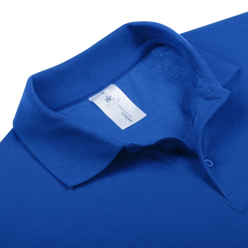 Рубашка поло Heavymill ярко-синяя фото 3