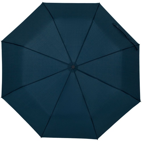 Зонт складной Comfort, синий фото 2