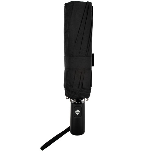 Зонт складной Fiber Magic Major с кейсом, черный фото 4