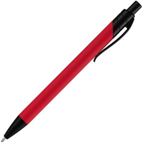 Ручка шариковая Undertone Black Soft Touch, красная фото 3
