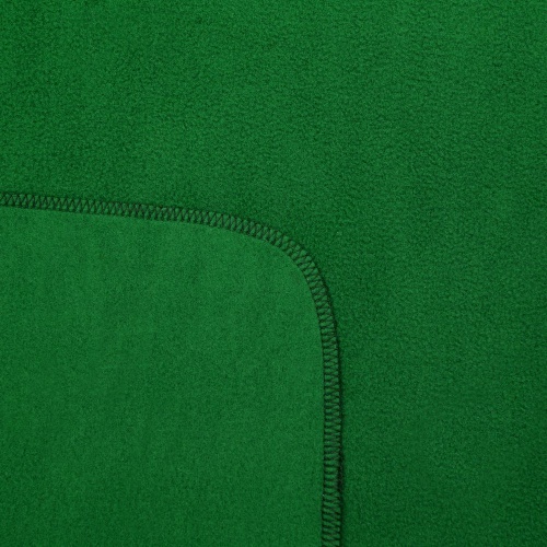Флисовый плед Warm&Peace XL, зеленый фото 3