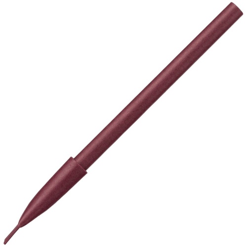 Ручка шариковая Carton Plus, бордовая фото 4