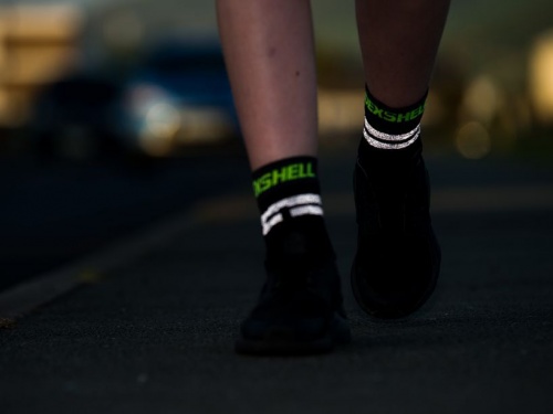 Водонепроницаемые носки Pro Visibility Cycling, черные с серым фото 3