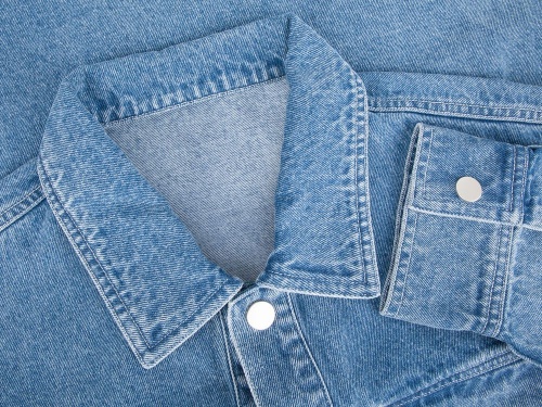 Куртка джинсовая O2, голубая фото 7