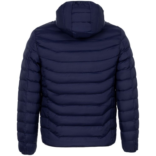 Куртка с подогревом Thermalli Chamonix, темно-синяя фото 3
