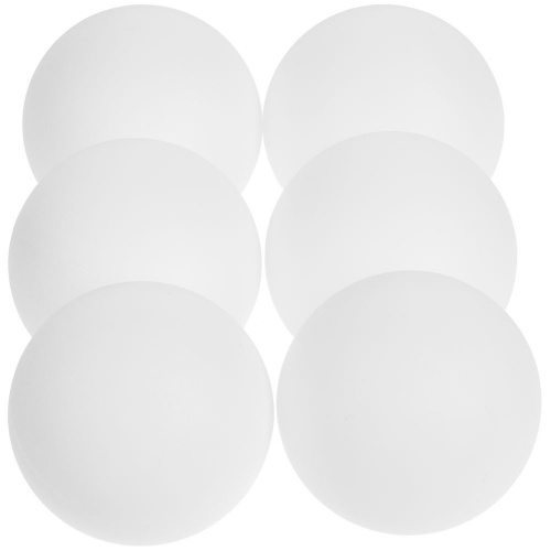 Набор из 6 мячей для настольного тенниса Pongo, белый фото 2