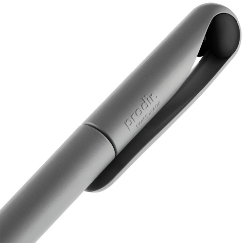 Ручка шариковая Prodir DS1 TMM Dot, серая с черным фото 6