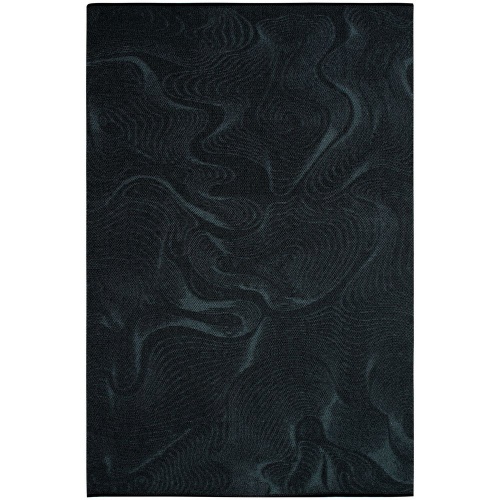 Плед Lumi Lure, черный с голубым фото 3