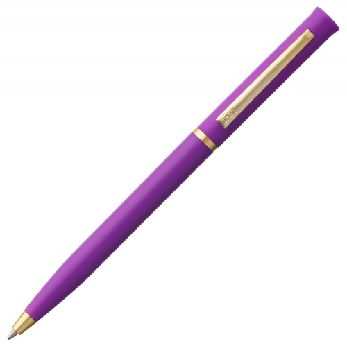 Ручка шариковая Euro Gold, фиолетовая фото 3