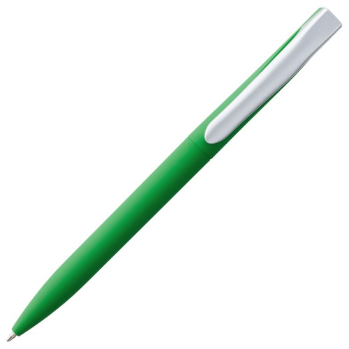 Ручка шариковая Pin Soft Touch, зеленая фото 2
