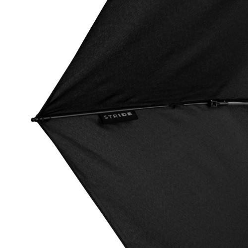 Зонт складной Luft Trek, черный фото 4