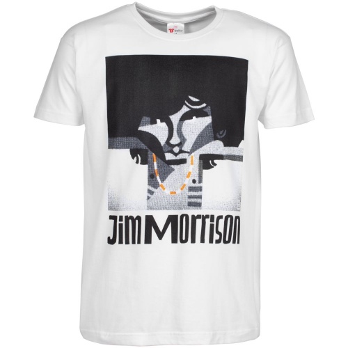 Футболка «Меламед. Jim Morrison», белая фото 2