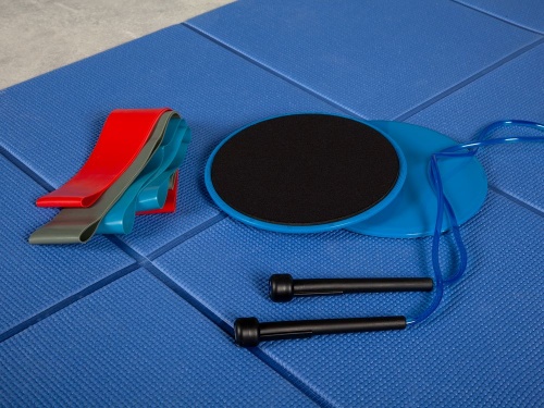 Набор для фитнеса GymBo, синий фото 6