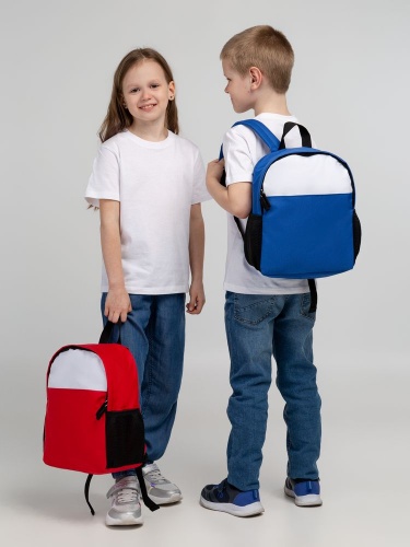 Детский рюкзак Comfit, белый с красным фото 7