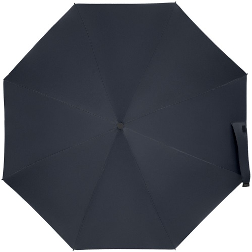 Складной зонт doubleDub, темно-синий фото 2