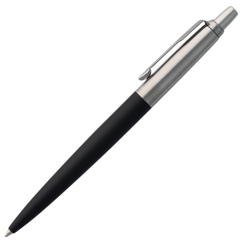 Ручка шариковая Parker Jotter Core K63, черный с серебристым фото 2