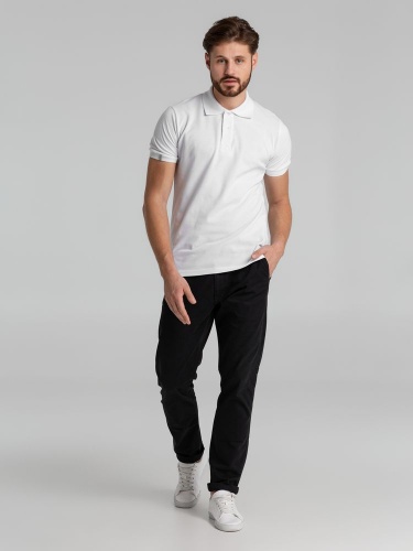 Рубашка поло мужская Virma Premium, белая фото 6