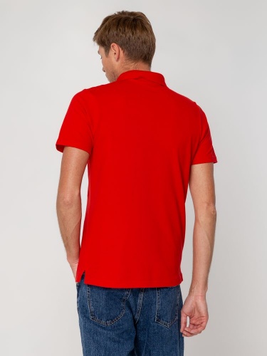 Рубашка поло мужская Virma Light, красная фото 7