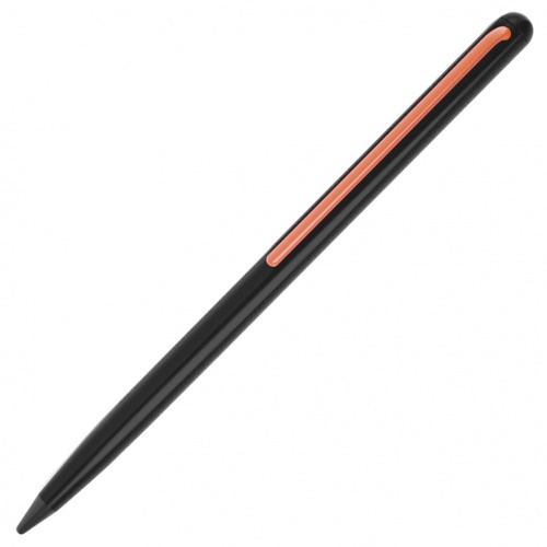 Карандаш GrafeeX в чехле, черный с оранжевым фото 2