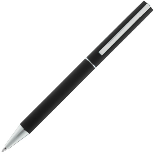 Ручка шариковая Blade Soft Touch, черная фото 2