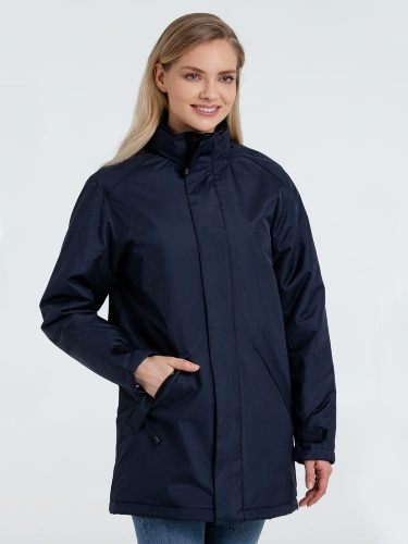 Куртка на стеганой подкладке Robyn, темно-синяя фото 4