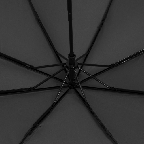 Зонт складной Fillit, черный фото 3