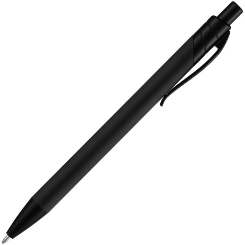 Ручка шариковая Undertone Black Soft Touch, черная фото 3