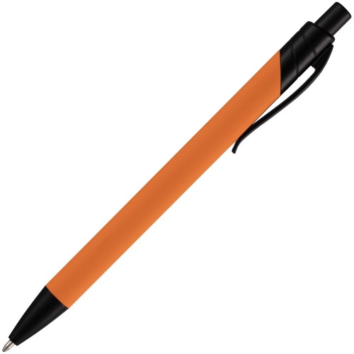 Ручка шариковая Undertone Black Soft Touch, оранжевая фото 3