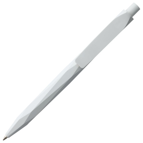Ручка шариковая Prodir QS20 PMP-P, белая фото 4