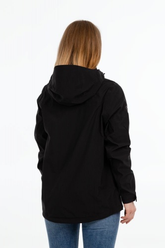 Куртка-трансформер женская Matrix, черная с красным фото 12