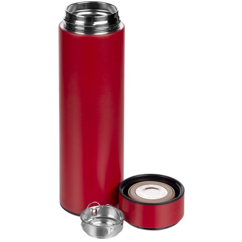 Смарт-бутылка с заменяемой батарейкой Long Therm, красная фото 2