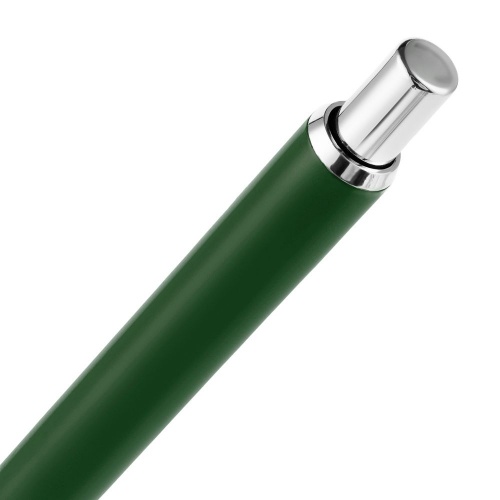 Ручка шариковая Slim Beam, зеленая фото 2