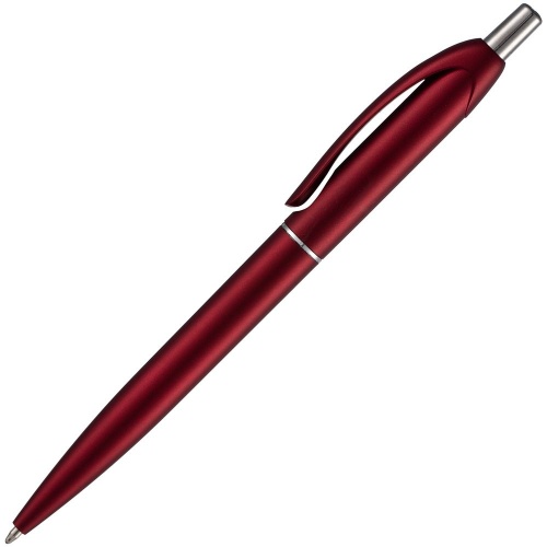 Ручка шариковая Bright Spark, красный металлик фото 2