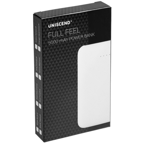 Внешний аккумулятор Uniscend Full Feel 5000 мАч, белый фото 8
