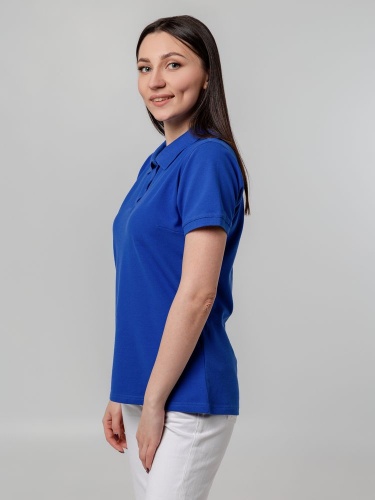 Рубашка поло женская Virma Stretch Lady, ярко-синяя фото 7