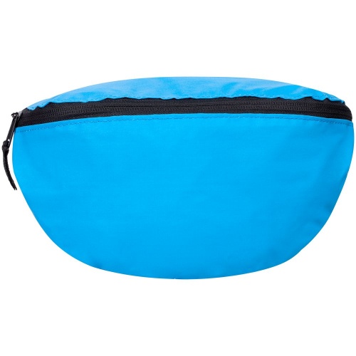 Поясная сумка Manifest Color из светоотражающей ткани, синяя фото 2