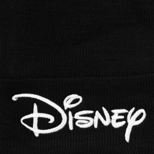 Шапка с вышивкой Disney, черная фото 3