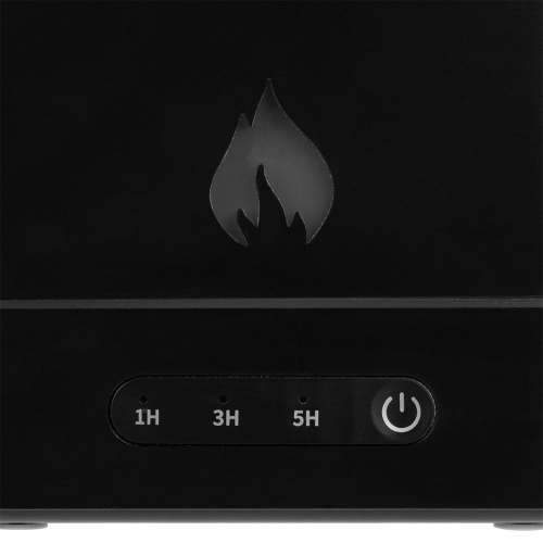 Увлажнитель-ароматизатор с имитацией пламени Fuego, черный фото 7