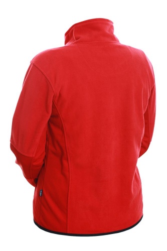 Куртка флисовая женская Sarasota, красная фото 4